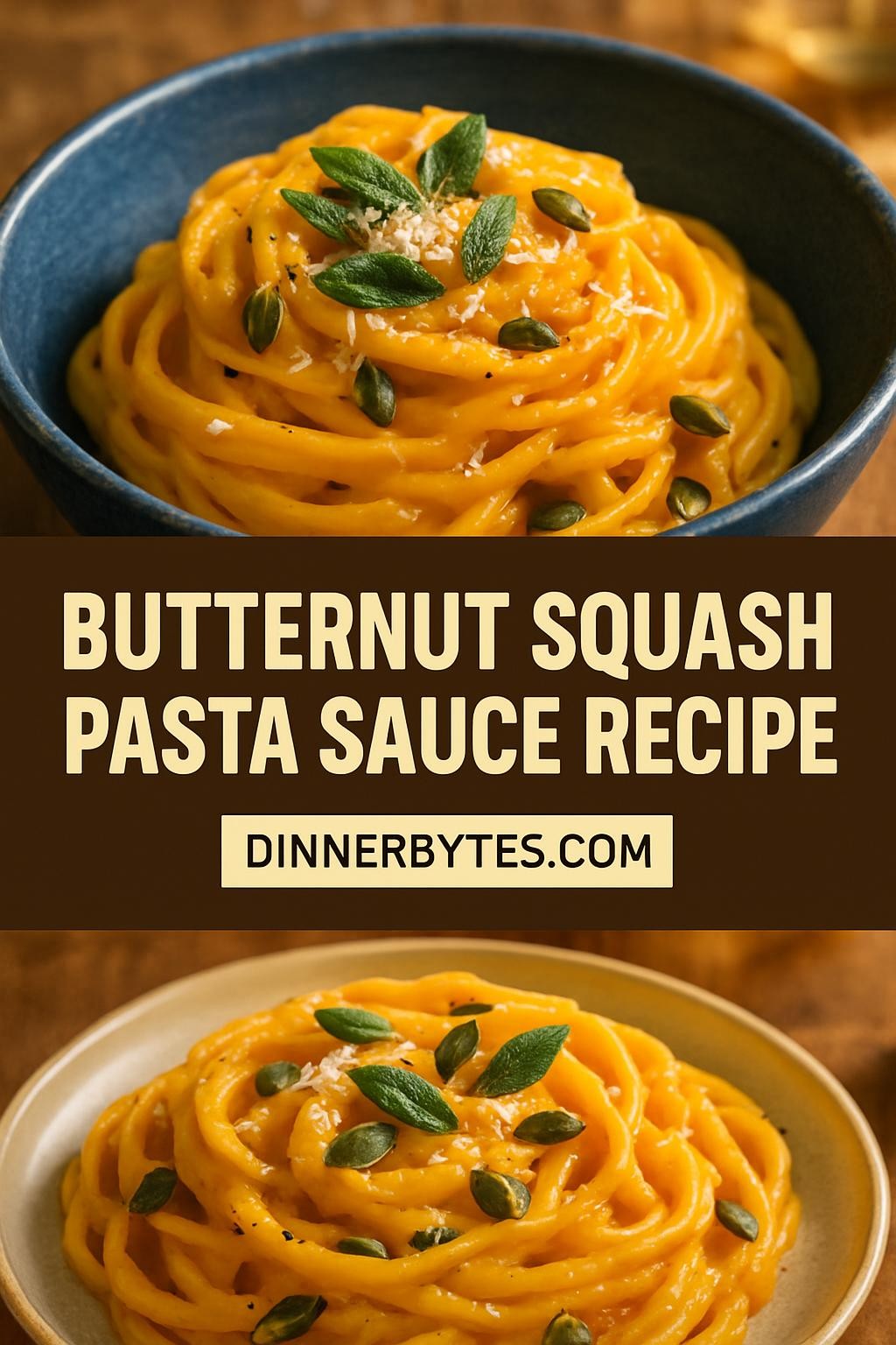 butternut squash pasta sauce recipe