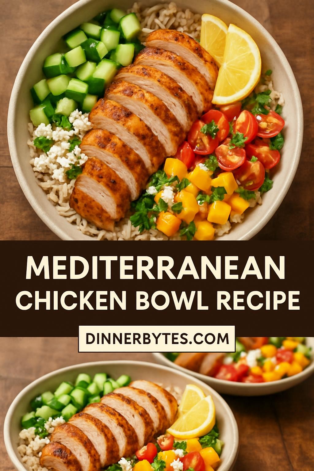 mediterranean chicken bowl recipe