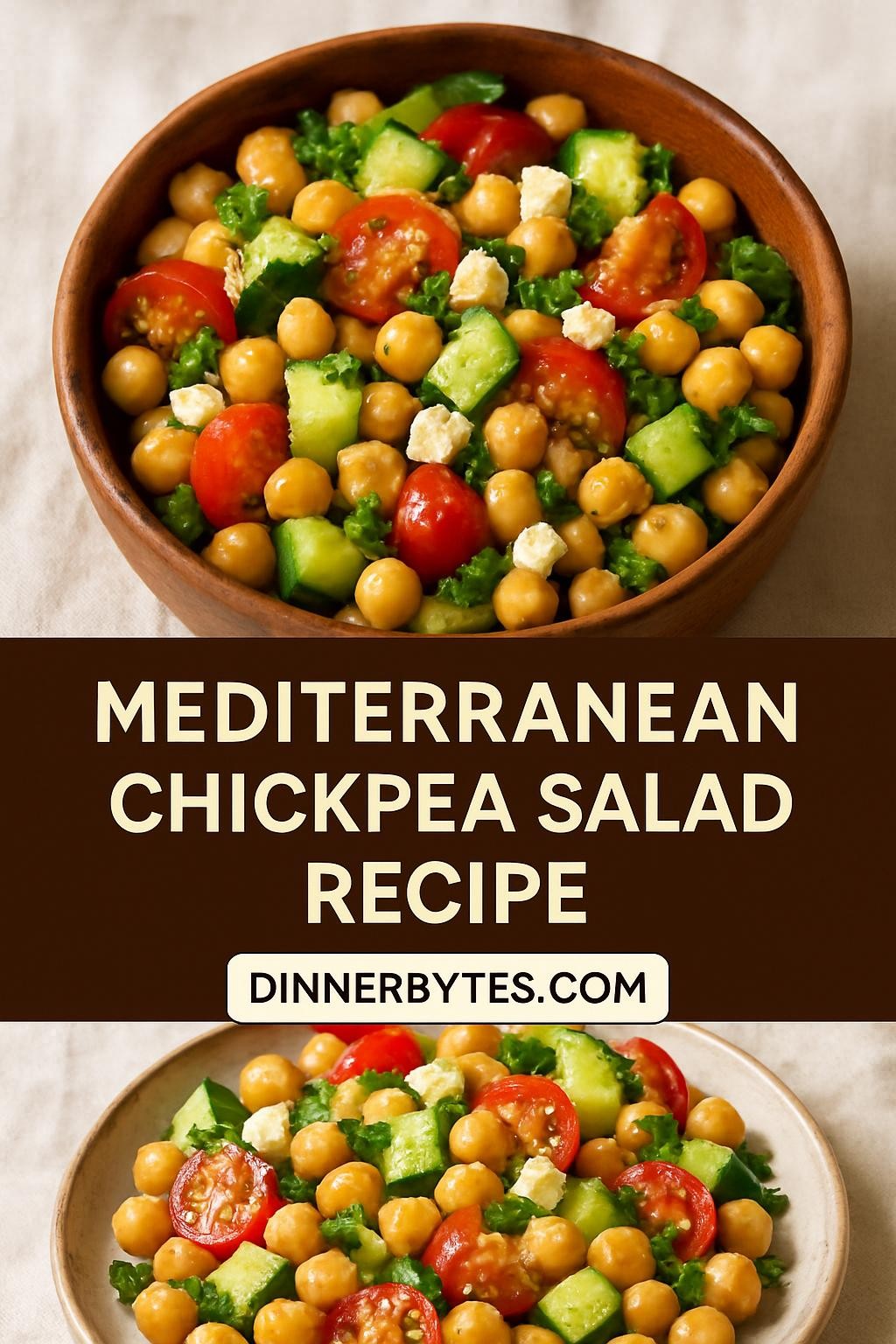 mediterranean chickpea salad recipe
