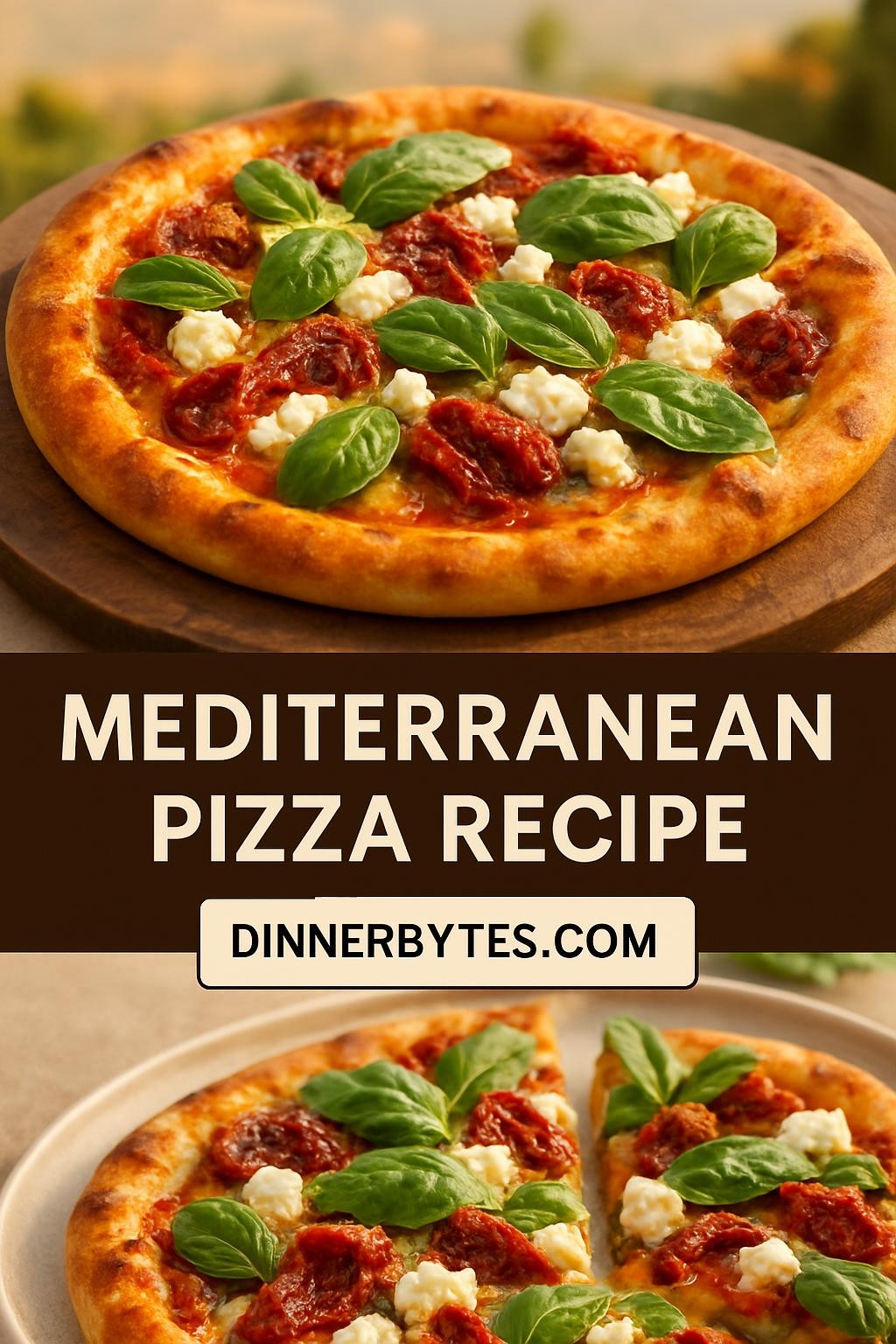 mediterranean pizza recipe