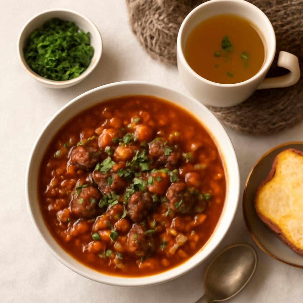 beef barley soup recipe