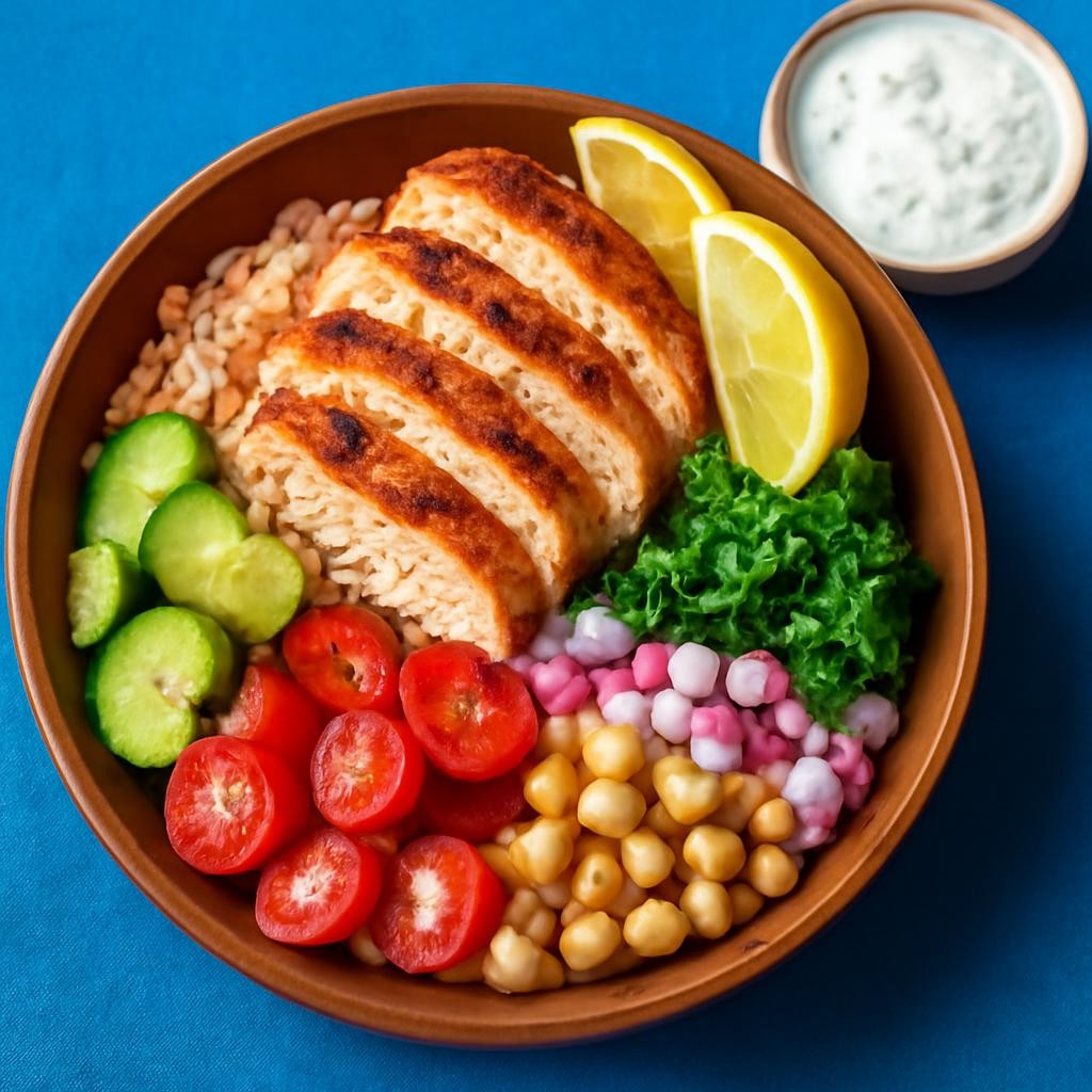 mediterranean chicken bowl recipe
