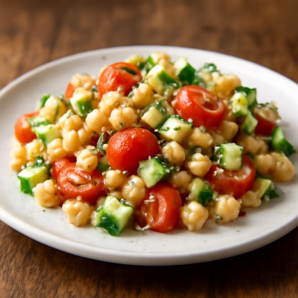 mediterranean chickpea salad recipe