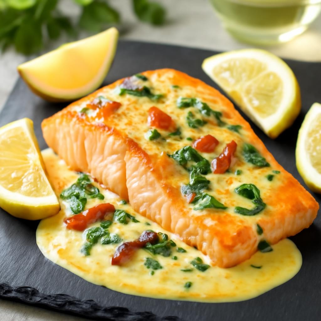 tuscan salmon recipe