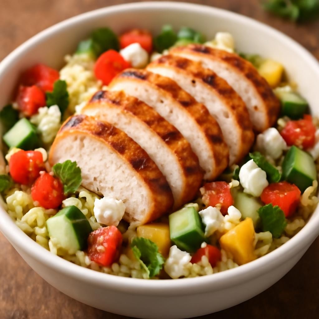 mediterranean chicken bowl recipe