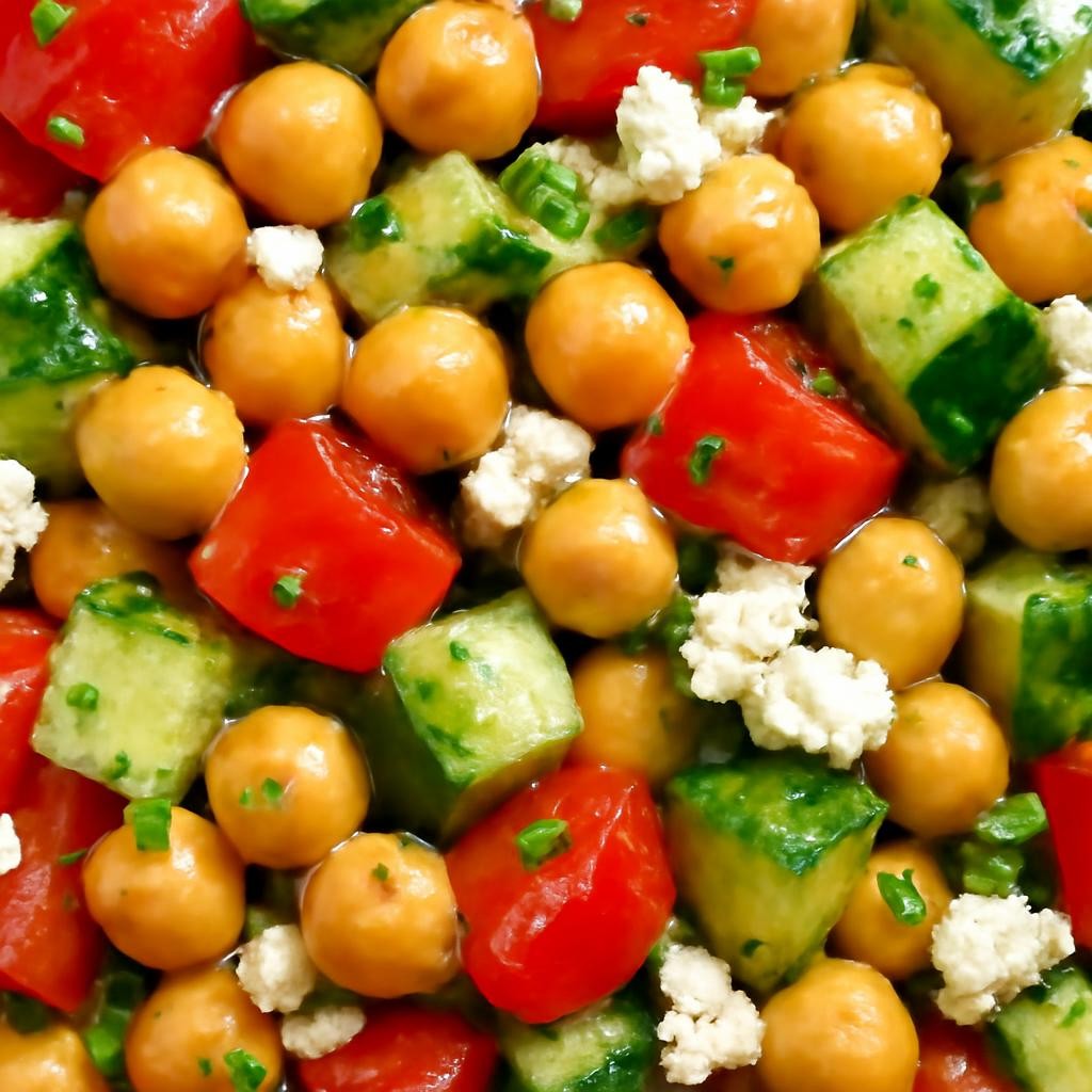 mediterranean chickpea salad recipe