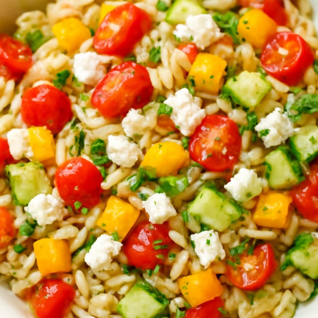 orzo pasta salad recipe