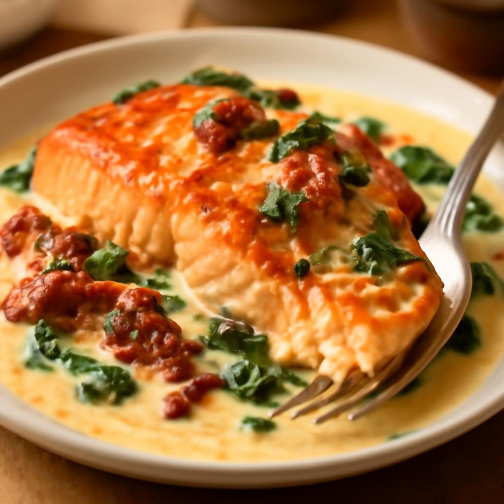 tuscan salmon recipe