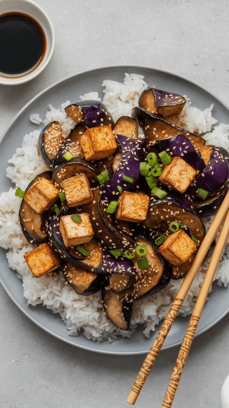 chinese eggplant and tofu recipe