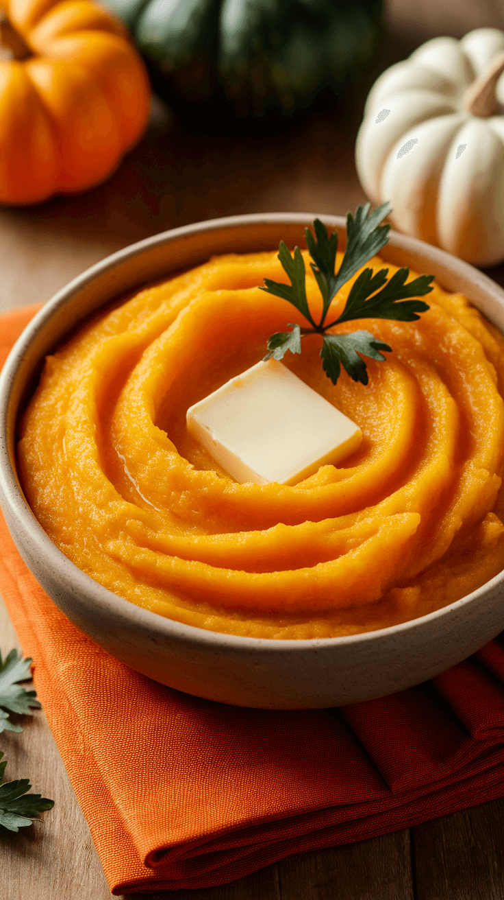 mashed butternut squash recipe