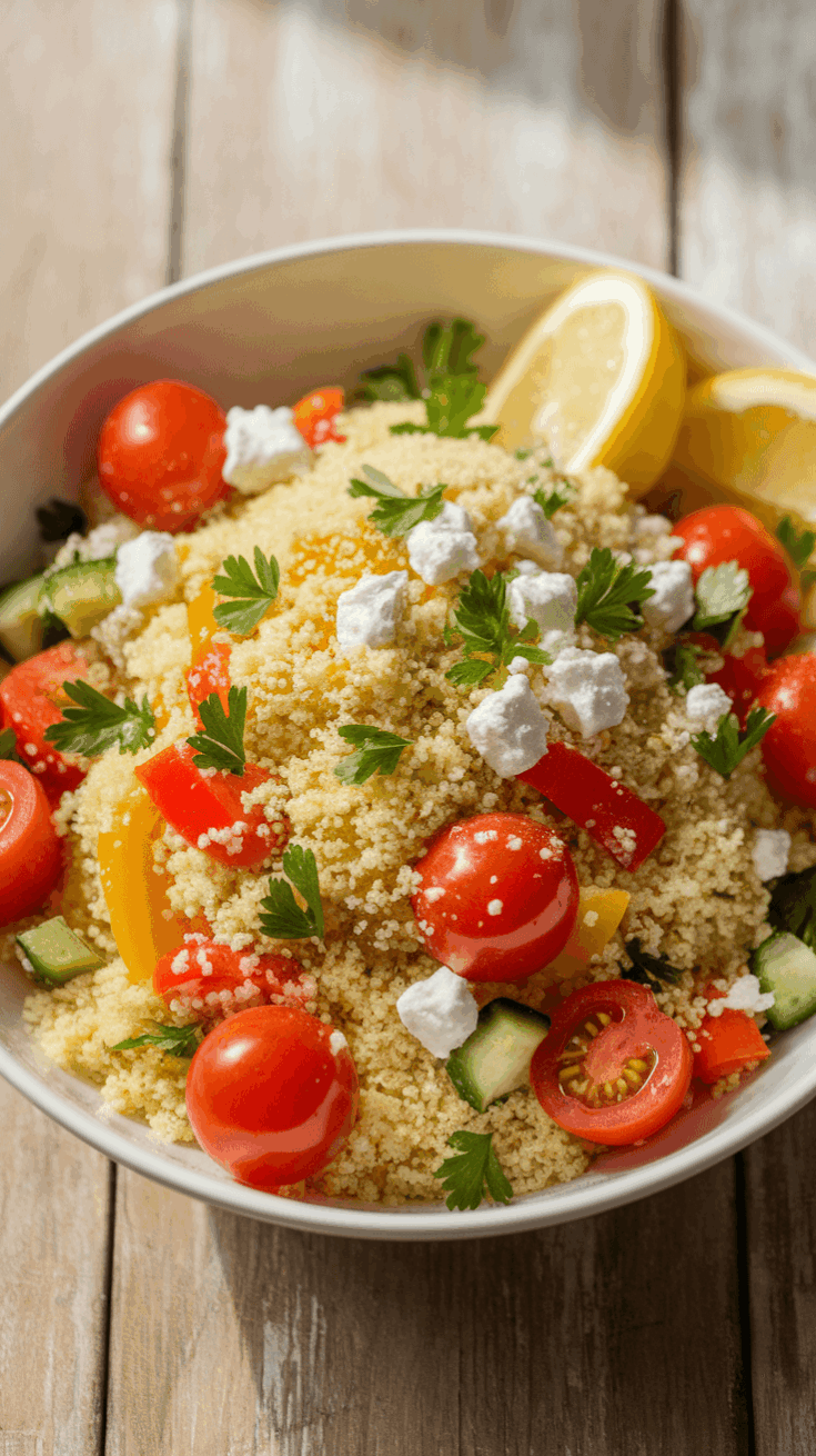 mediterranean couscous recipe