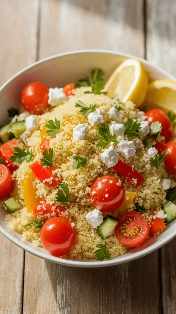 mediterranean couscous recipe