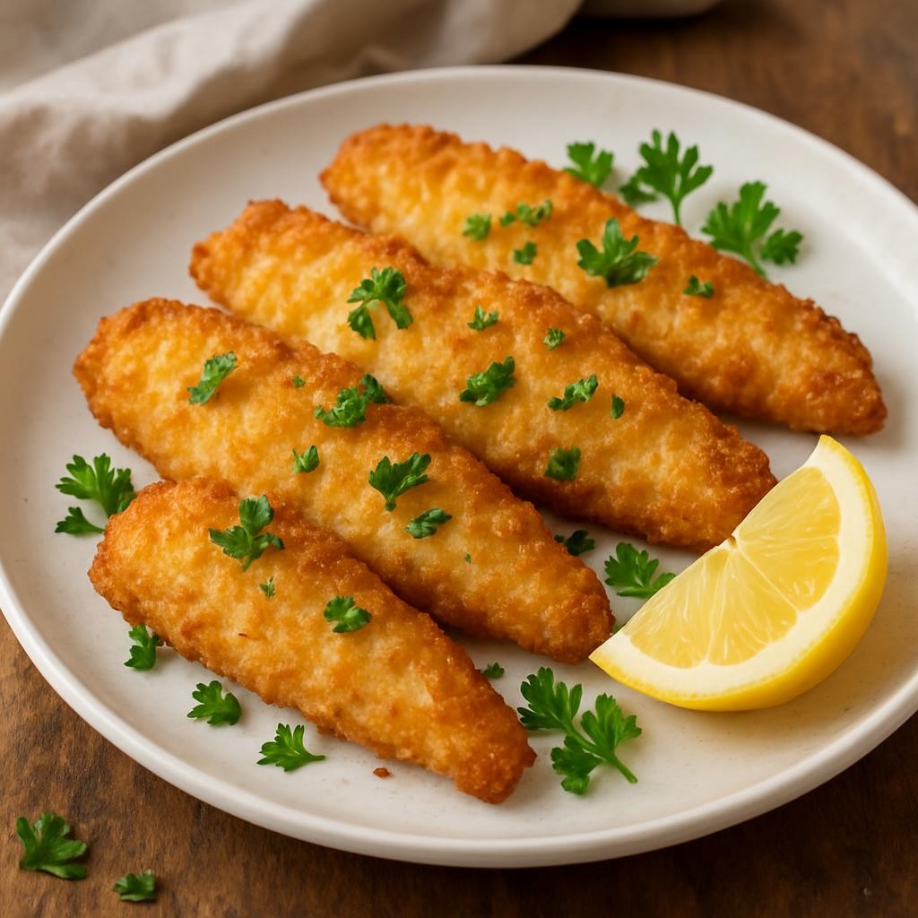 Air Fryer Fish fillet recipe - crispy