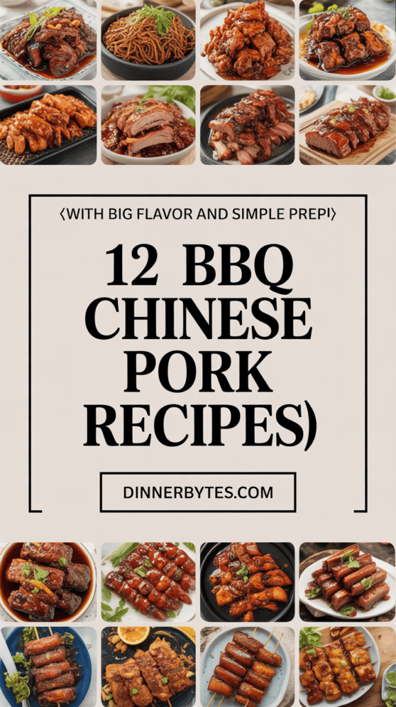 BBQ Chinese Pork Recipe Ideas