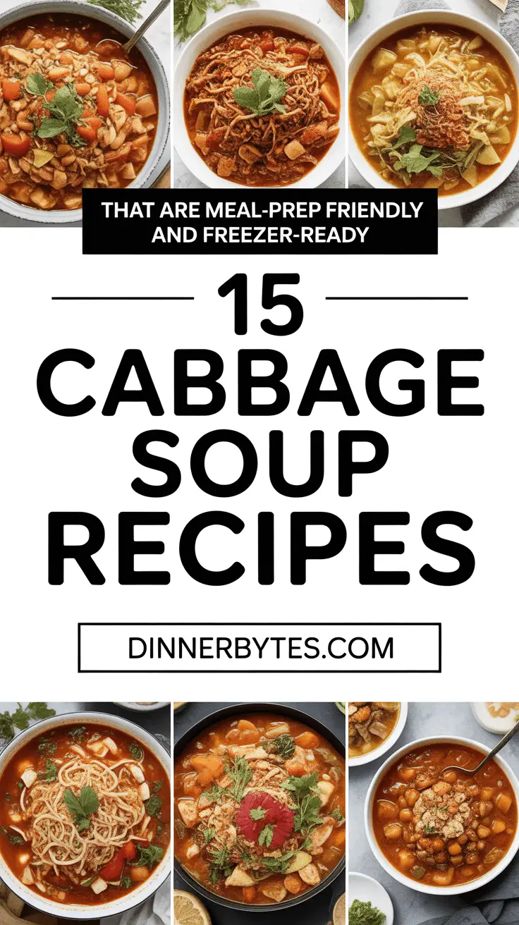 Cabbage Soup Recipe Ideas
