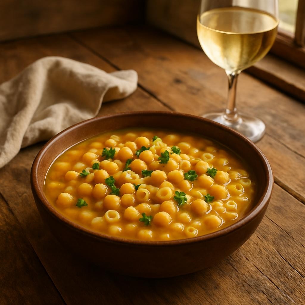 Chickpea Pasta (Pasta e Ceci)