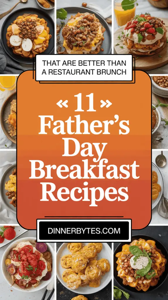 Father’s Day Breakfast Recipe Ideas
