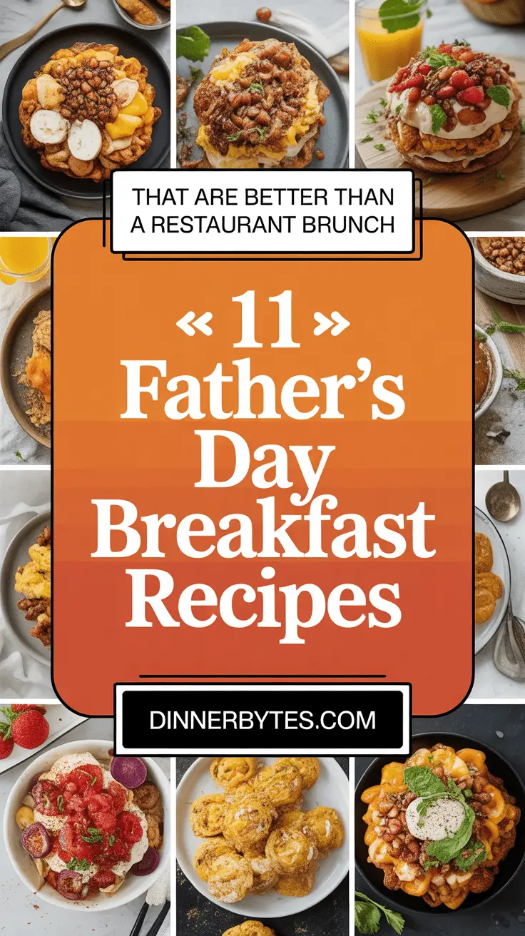 Father’s Day Breakfast Recipe Ideas