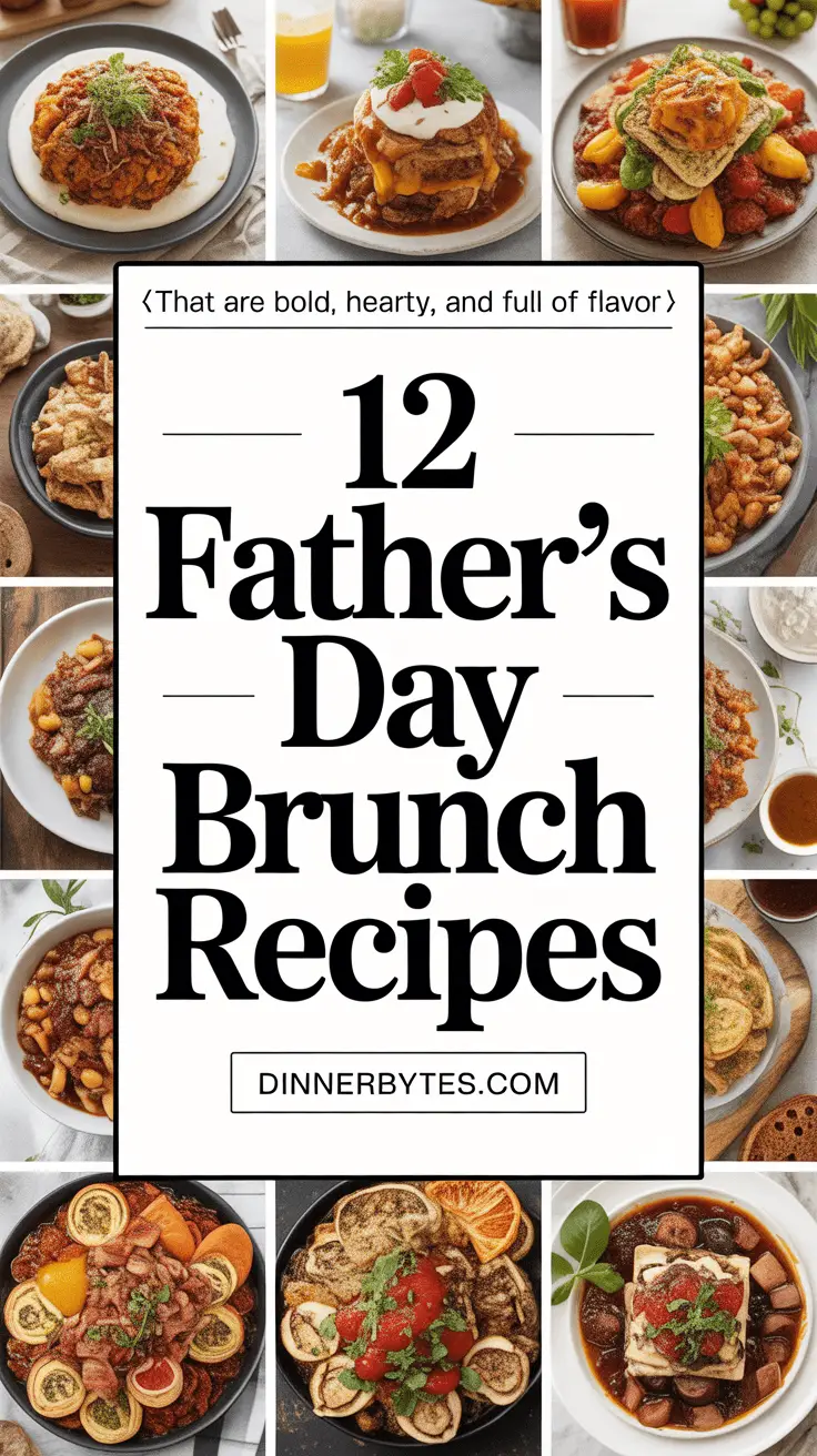 Father’s Day Brunch Recipe Ideas
