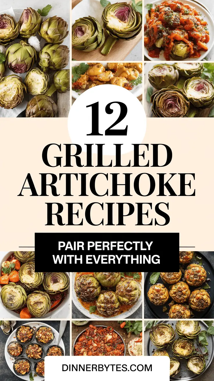 Grilled Artichokes Recipe Ideas