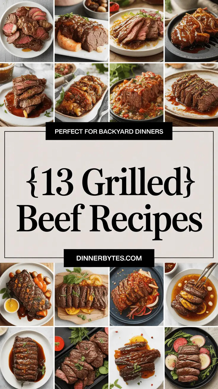 Grilled Beef Recipe Ideas