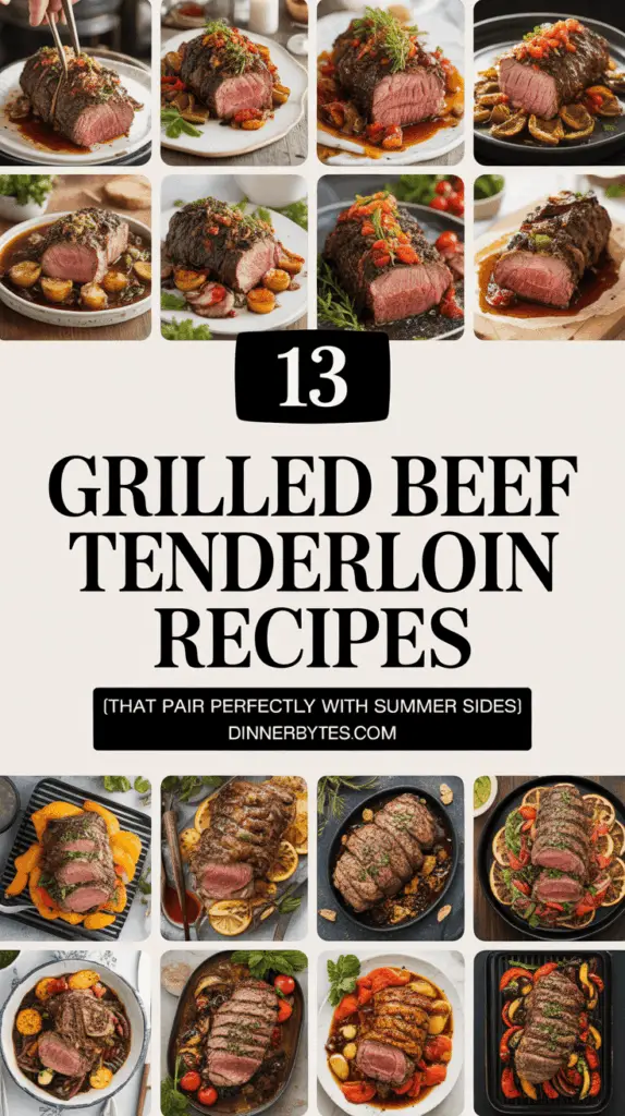 Grilled Beef Tenderloin Recipe Ideas
