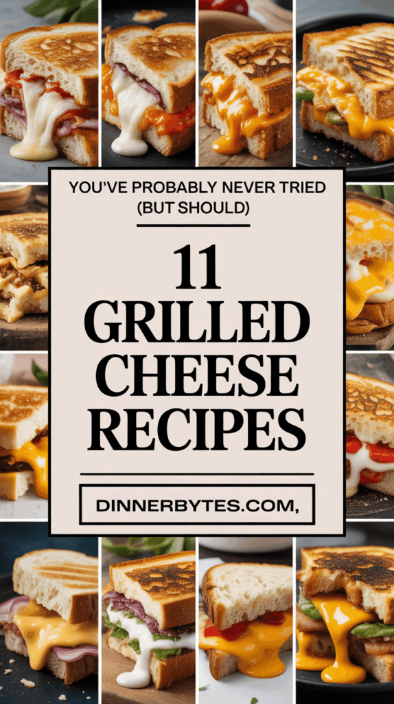 Grilled Cheese Recipe Ideas