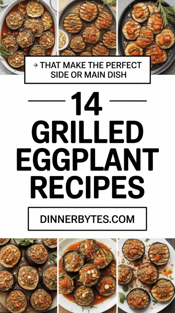 Grilled Eggplant Recipe Ideas