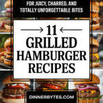 Grilled Hamburger Recipe Ideas