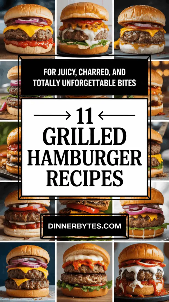 Grilled Hamburger Recipe Ideas