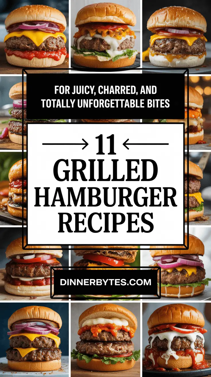 Grilled Hamburger Recipe Ideas