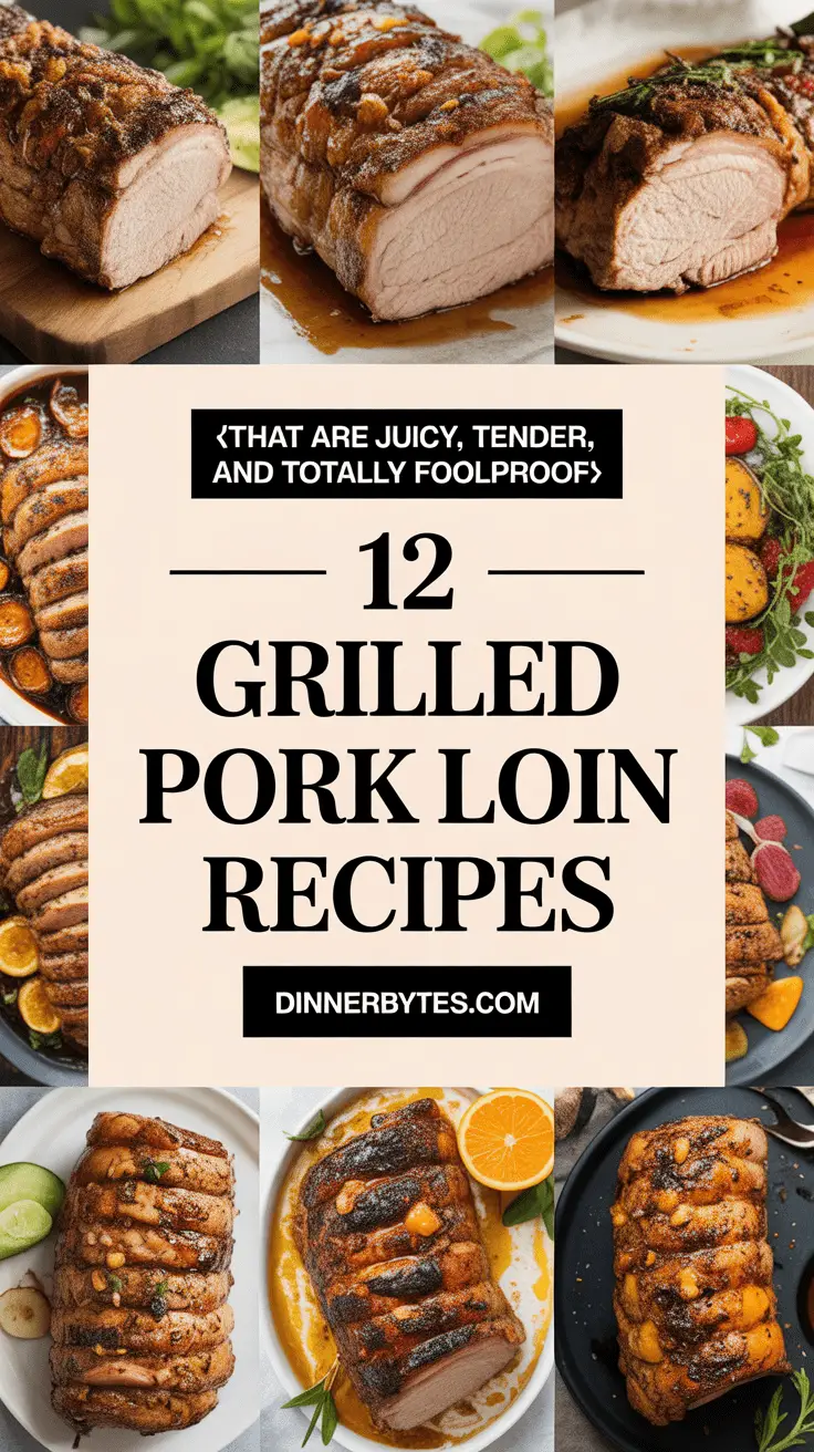 Grilled Pork Loin Recipe Ideas