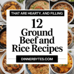 Ground Beef And Rice Recipe Ideas