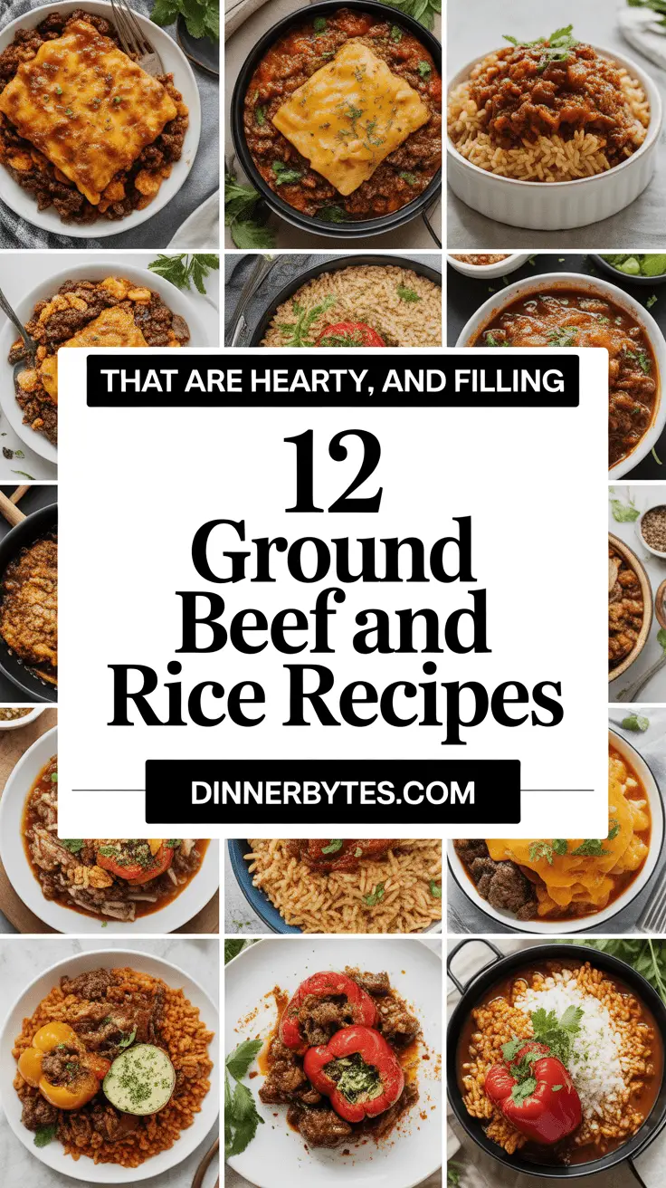 Ground Beef And Rice Recipe Ideas