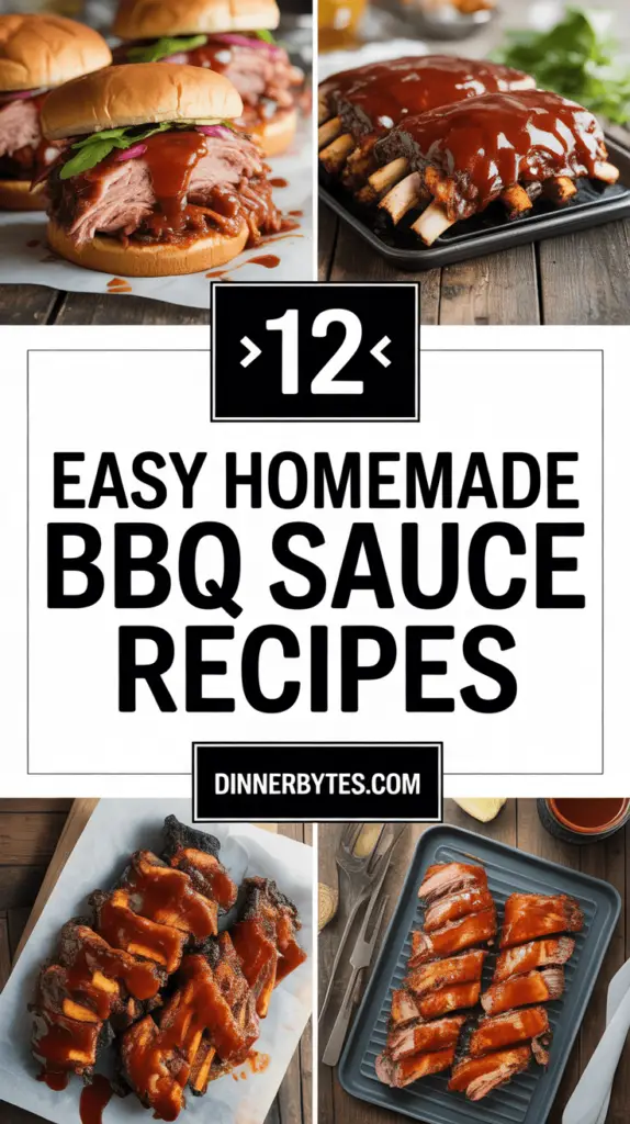 Homemade BBQ Sauce Recipe Ideas
