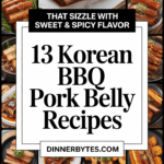Korean BBQ Pork Belly Recipe Ideas
