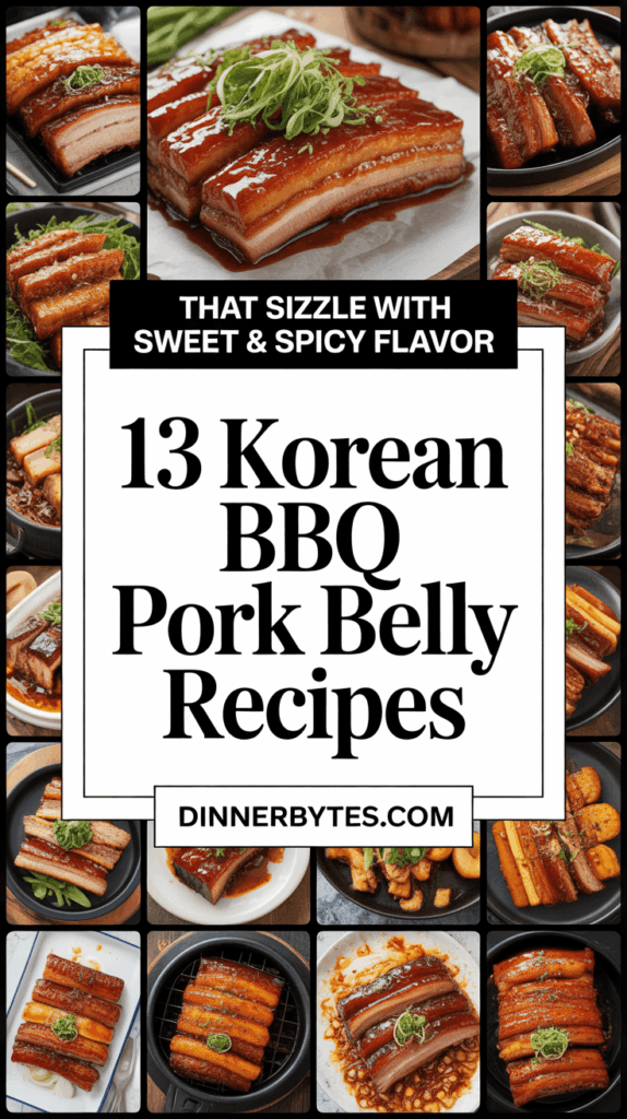 Korean BBQ Pork Belly Recipe Ideas