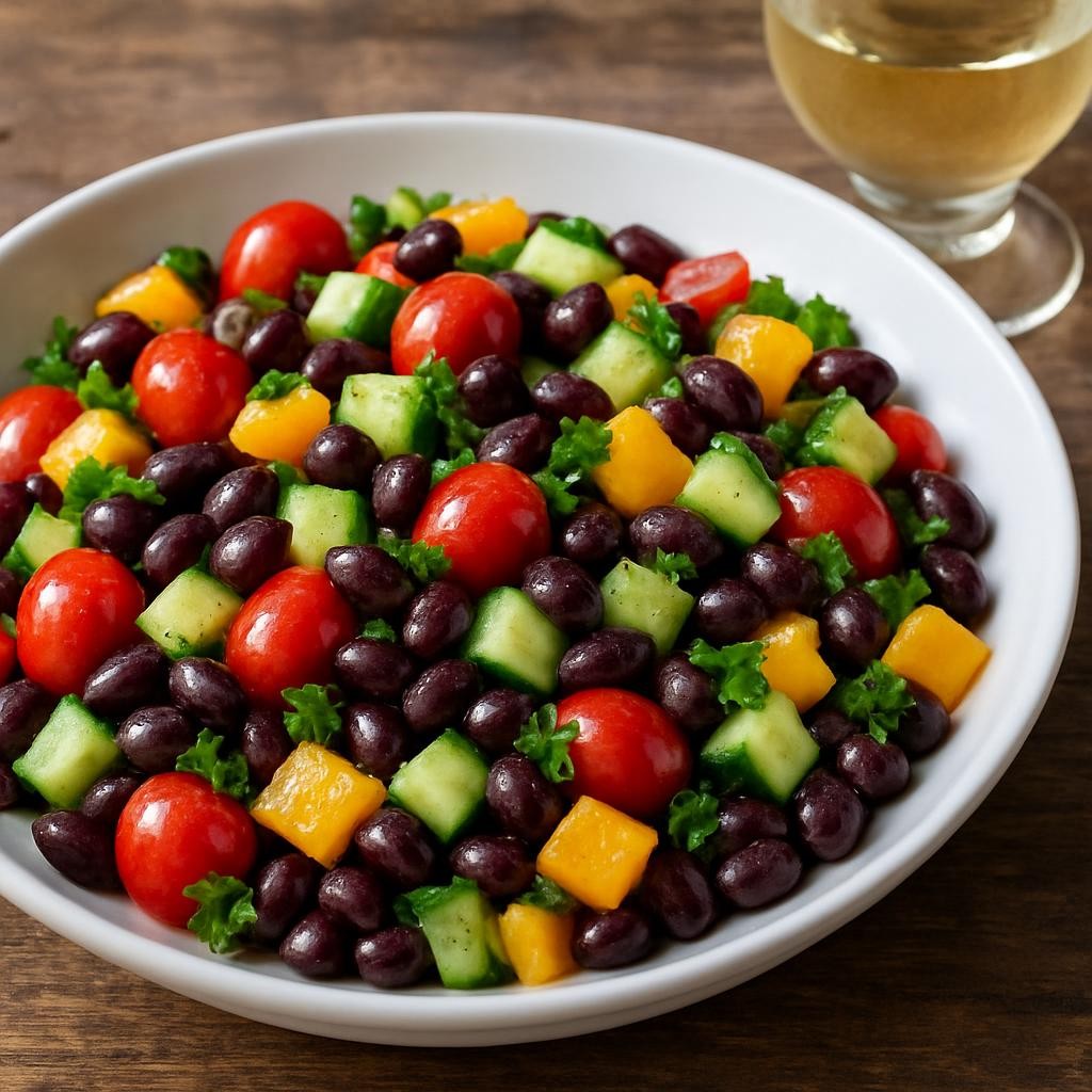 Mediterranean-Bean-Salad
