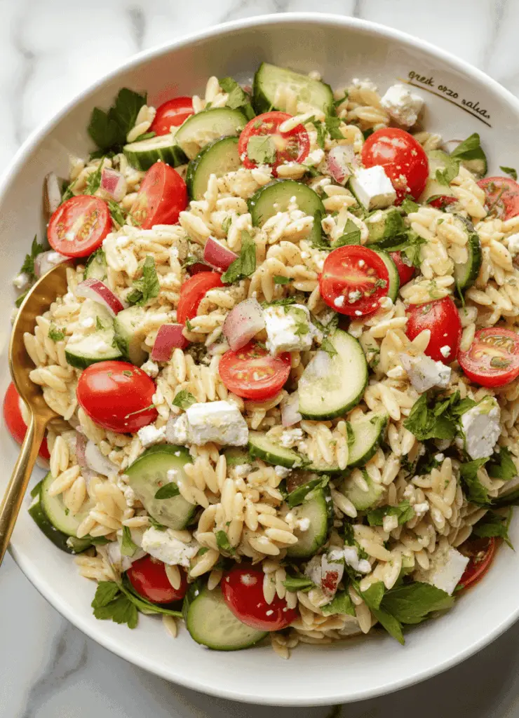 Mediterranean Orzo Salad1