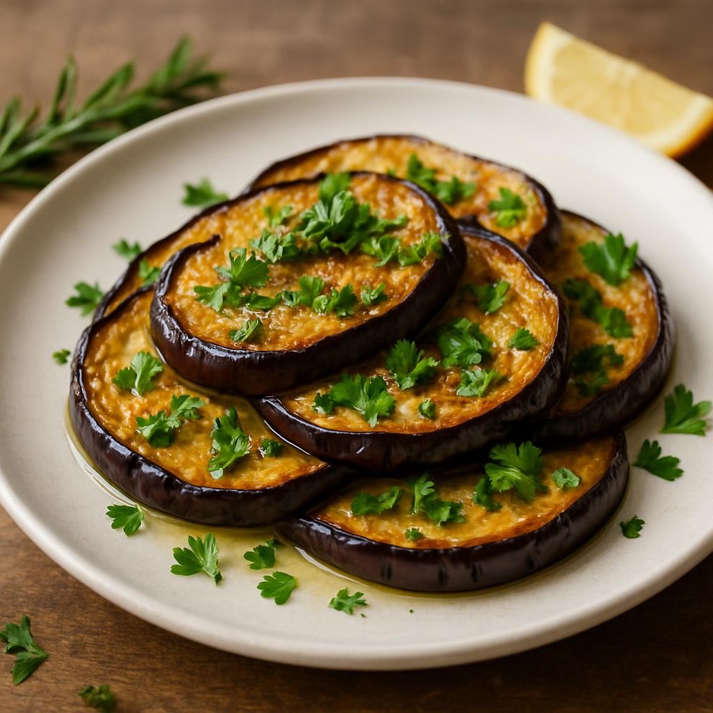 Mediterranean Roasted Eggplant