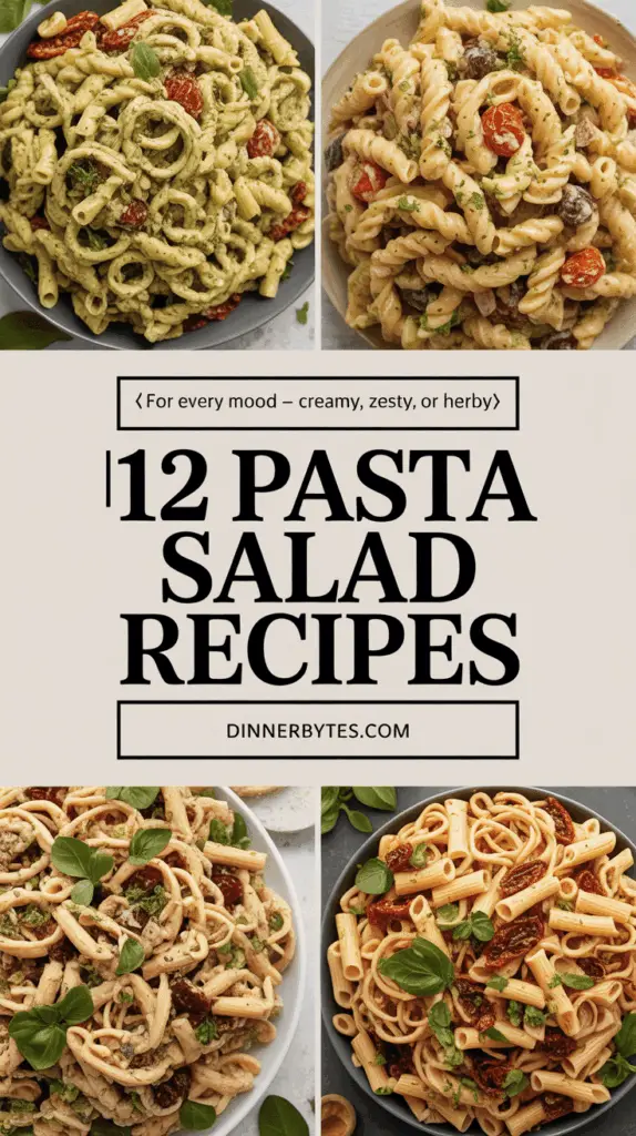 Pasta Salad Recipe Ideas