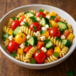 Pasta-Salad-with-Homemade-Dressing