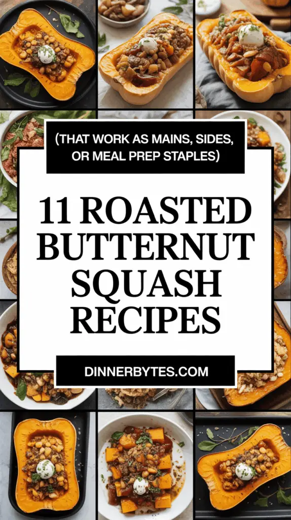 Roasted Butternut Squash Recipe Ideas