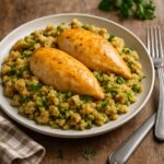 Slow-Cooker-Chicken-with-Stuffing