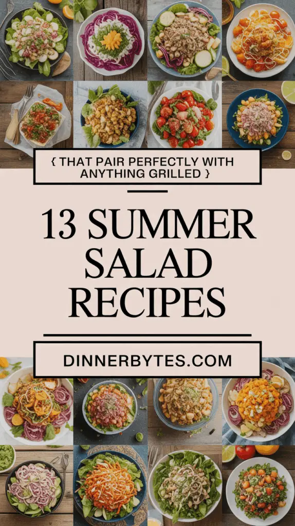 Summer Salad Recipe Ideas