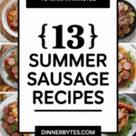 Summer Sausage Recipe ideas