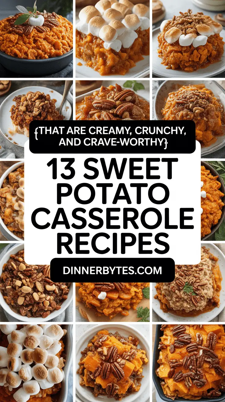Sweet Potato Casserole Recipe Ideas