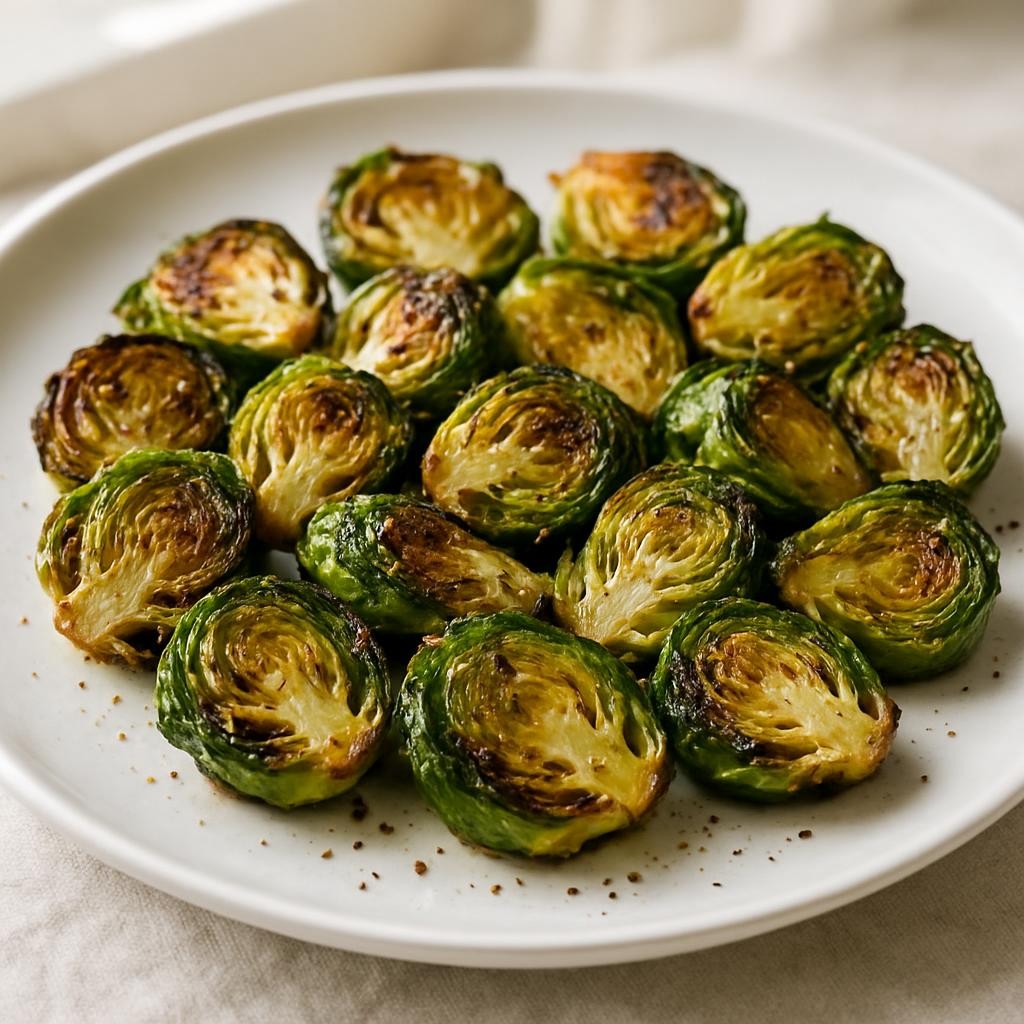 air fryer brussels sprouts recipe