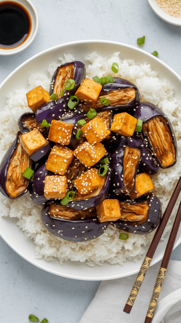 chinese eggplant and tofu recipe