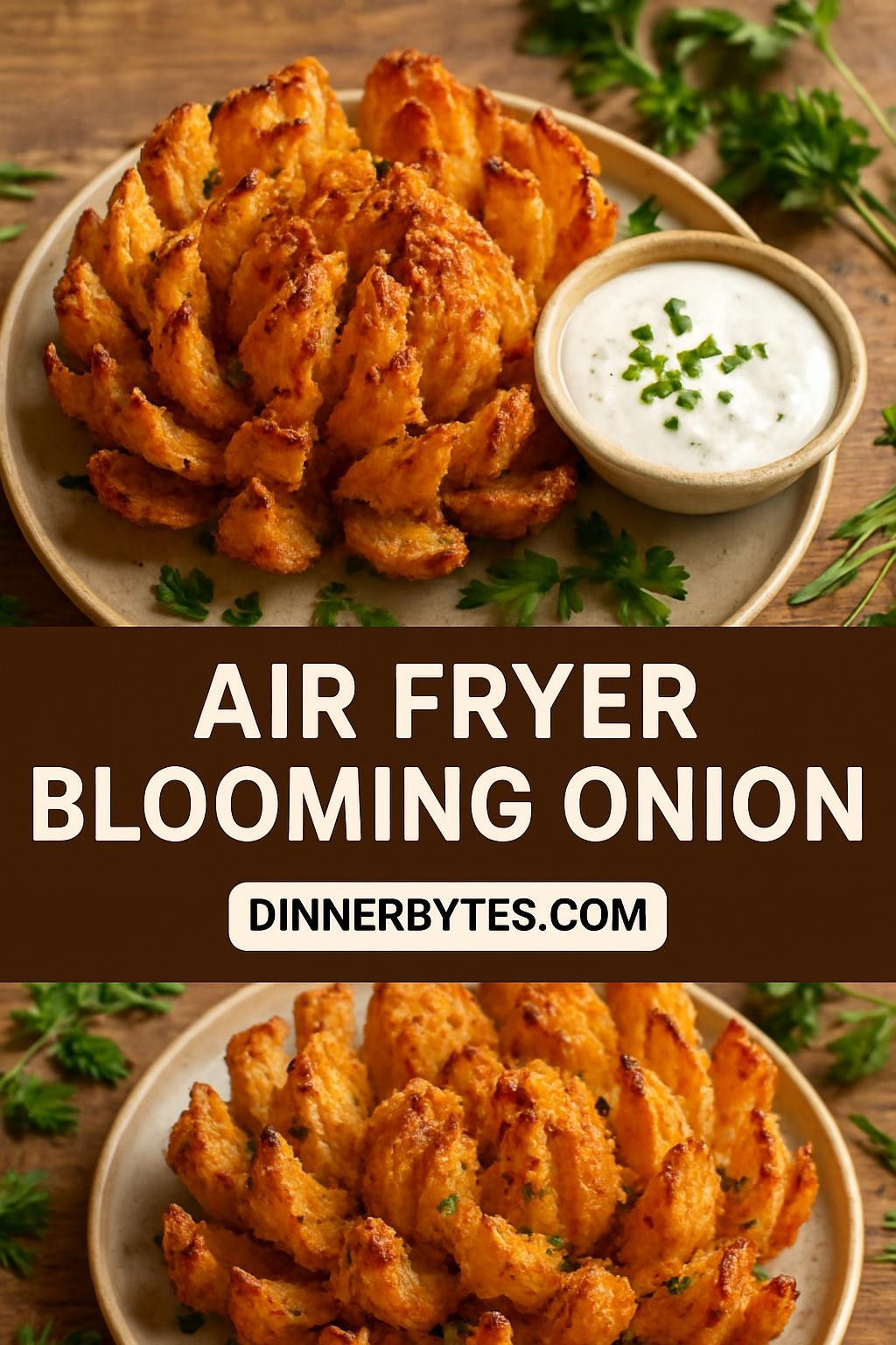 Air Fryer Blooming Onion